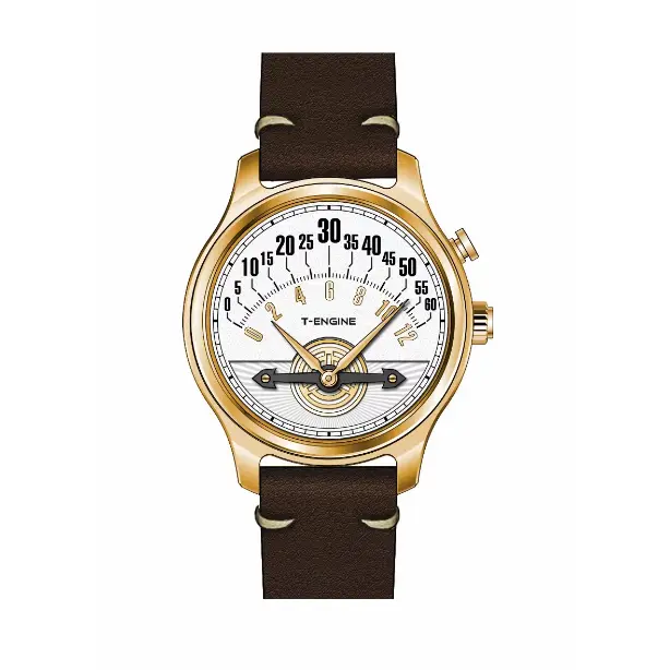 Jump Hour Wristwatch Nifer Gearbox Movement Watch - for Luxury Watch Collecting - Nifer Watch 3