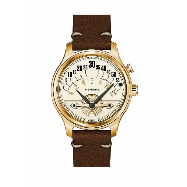 Jump Hour Wristwatch Nifer Gearbox Movement Watch - for Luxury Watch Collecting - Nifer Watch 4