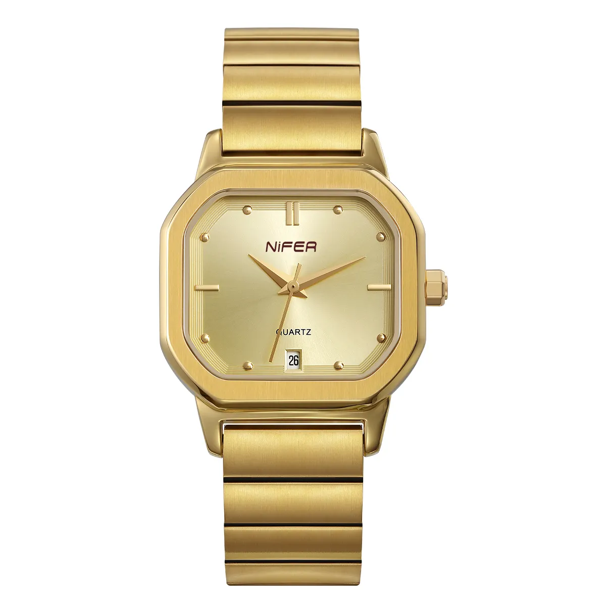 Pour les personnes âgées ou malvoyantes, montres en gros en ligne Nifer Montre à mouvement de boîte de vitesses par Nifer Montre 12