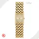 Superficie specchio in vetro rinforzato per orologi in oro in quarzo - - - Nifer Orologio 1