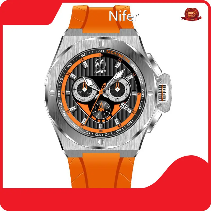 Titanium Chronograph Stainless Steel Quartz Watch - for Astronomy - Nifer Watch 1