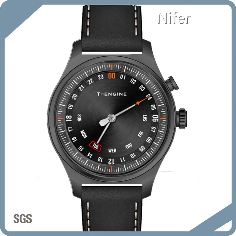 นาฬิกาโครโนกราฟ Flyback สำหรับการบิน โรงงานผลิตนาฬิกาควอตซ์อัจฉริยะ 1