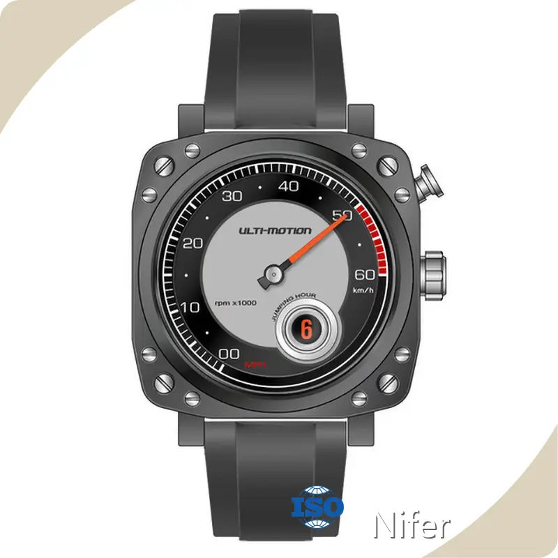 Best Vintage Jump Hour Watches Custom-made - for Military Use - Nifer Watch 1