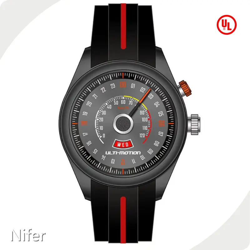 Nifer Watch Jump Hour Wristwatch Time Showingcompany 1