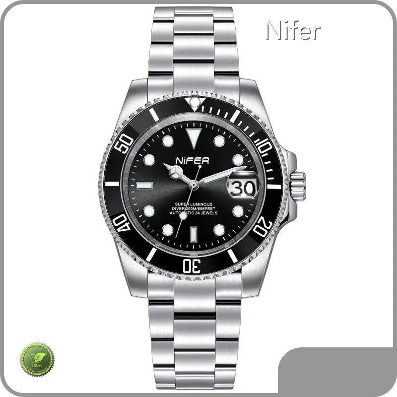 Luxuriöse Automatikuhren für Herren – Lösungen für Events und Terminplanung – Nifer-Uhr mit Getriebe 1
