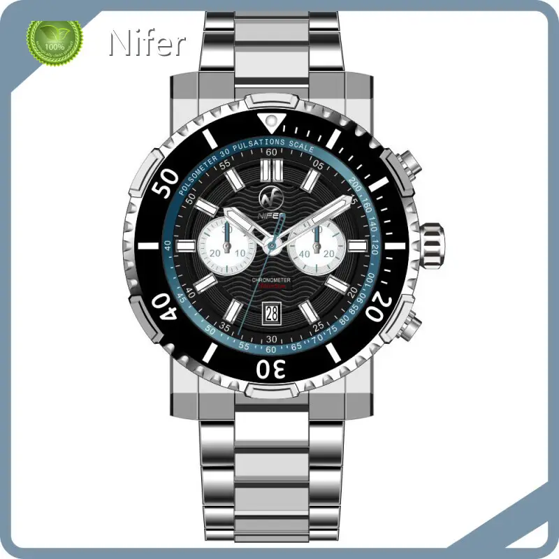 Titanium Chronograph for Luxury Watch Collecting Stainless Steel Quartz Watchfor Business 1