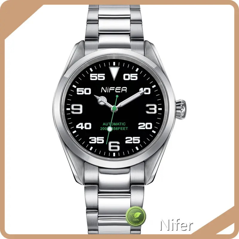 Montres automatiques de luxe pour hommes NFAMM028 Nifer Surveillance du mouvement des boîtes de vitesses pour les entreprises 1