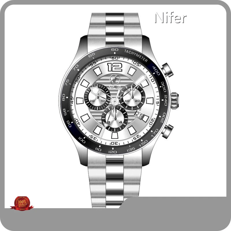 Quartz Chronograph Company for AviationStainless Steel Quartz Watch 1