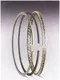 chromium piston single ring large for car HEARTEN 6