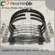motorcycle piston rings titanium motorcycle HEARTEN Brand 1