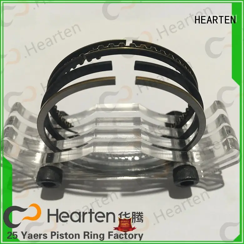 piston wear resistant material rings motorcycle engine parts HEARTEN Brand company 1