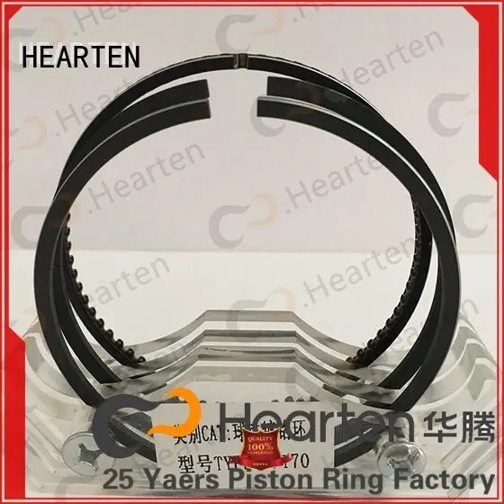 nodular cast iron mitsubishi piston rings chromium surface for machine HEARTEN 1