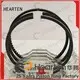 nodular cast iron mitsubishi piston rings chromium surface for machine HEARTEN 1