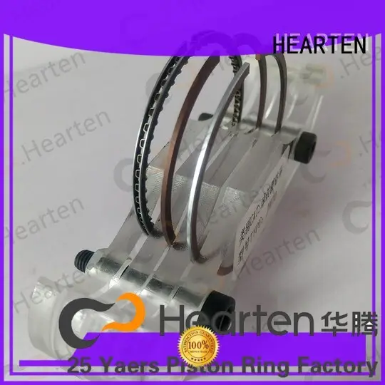 HEARTEN nodular cast iron motorbike piston rings supplier for honda 1