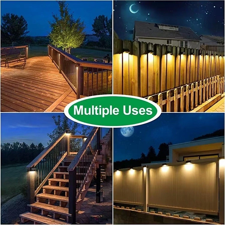 Lampă de perete decorativă solară RGB, casă, grădină, curte, lampă, peisaj în aer liber, apă solară, impermeabilă 1