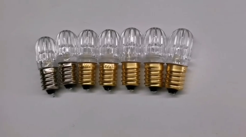Lampu bulab strobo plastik outdoor 24V 14V E14 LED Bohlam Kedip 1