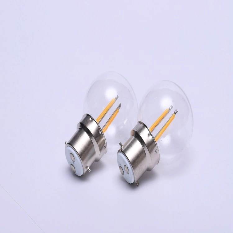 Reducere led bec cu filament G45 E27 B22 becuri decorative din plastic cu filament pentru lumina exterioara 1