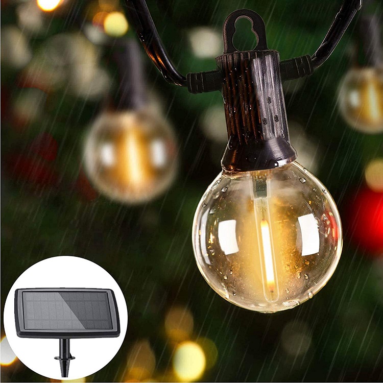 Hot Jual Tahan Pecah G40 led string lampu dekorasi natal Tree Bulb string lampu Outdoor Tahan Air 9