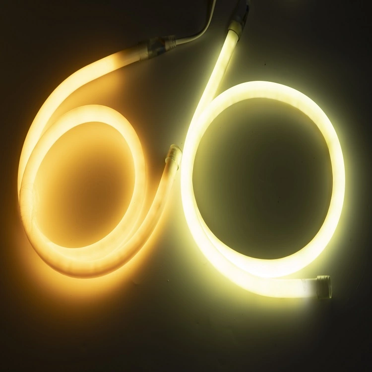 flex personalizat, impermeabil, în aer liber, led rgb bandă frânghie tub decorațiuni flexibile din silicon 12v 24v 360 de grade noapte 1