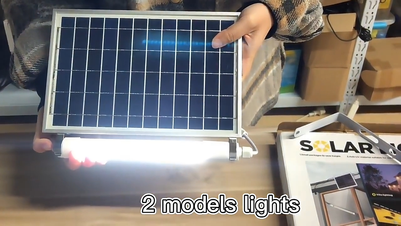 Factory Direct Outdoor solar garden tube lights Led Solar Fluorescent Tube Light radar infrared sensor 360 degree 1
