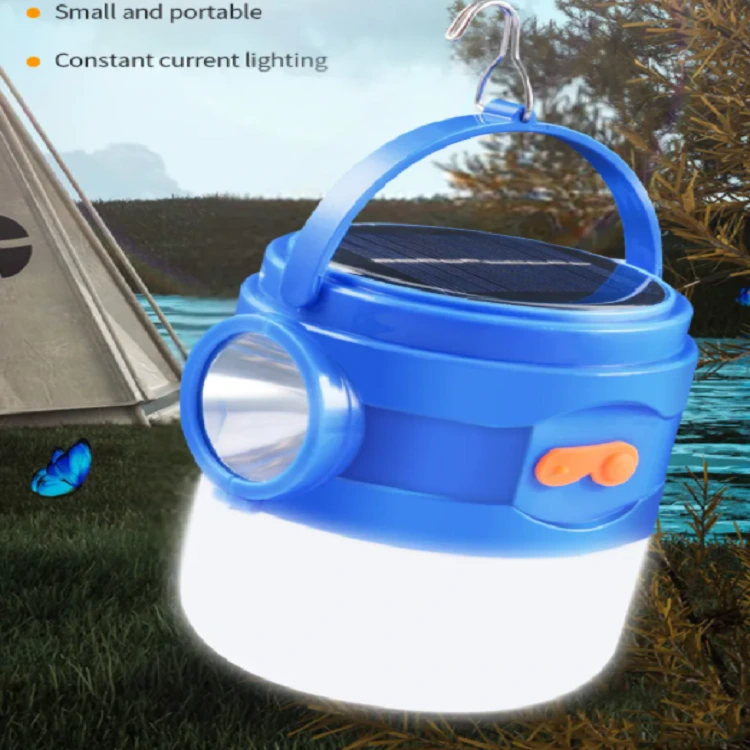 Kualitas Tinggi Senter Led Pengisian Bohlam IP65 Solar Darurat Bohlam Lentera Portabel Lampu Darurat untuk Rumah Luar Ruangan 1