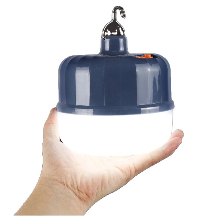 Portable 30W 50W 100W Daya Tinggi Lampu Emergency DC 5V Led Camping Lampu Kecil Isi Ulang Lampu Led dengan Hook 1