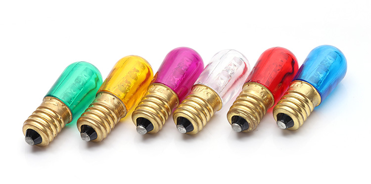 Atacado mobília chinesa barata nova casa pequena mini lâmpada led colorida 24 FT e14 lâmpada led 0,5 w preço da carcaça da lâmpada 13