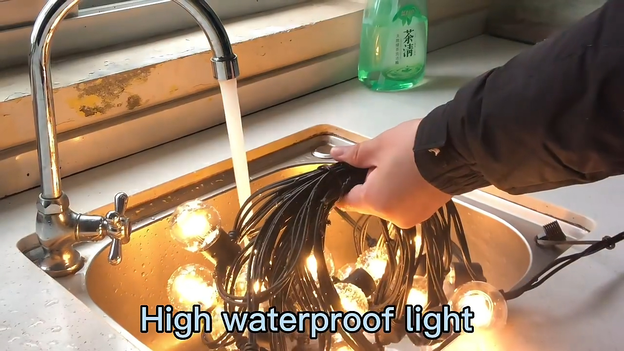 wendadeco Holiday christmas Decorations festoon lights high quality G45 Led string light Garden Garland led String Light 1