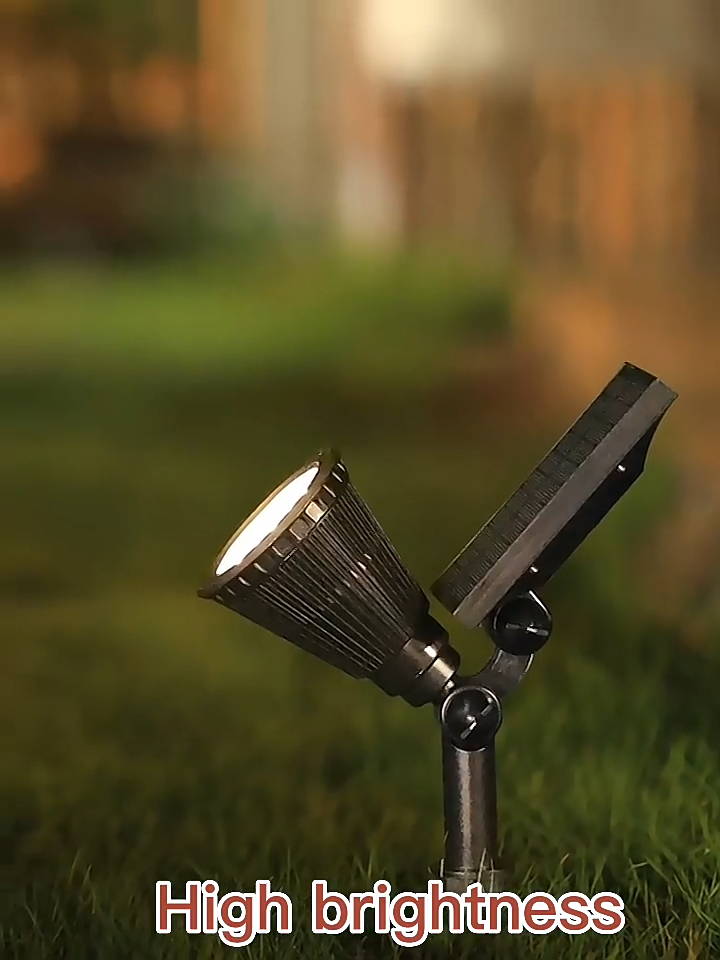 Taman Tenaga Surya Rumput Lampu IP65 Upgrade Rumput Lampu Sorot Dapat Disesuaikan Tahan Air Tempat Lampu Outdoor 4/7 LED Solar Lawn Lampu 1