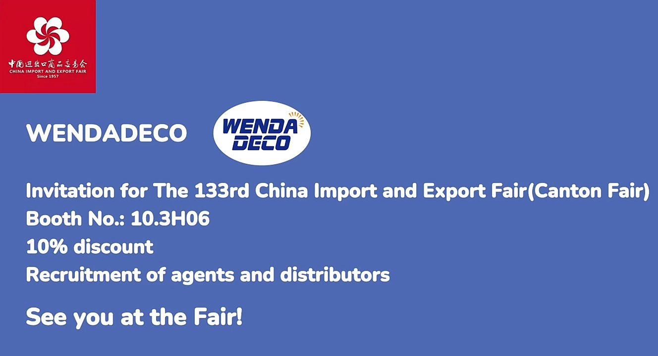 Undangan untuk Pameran Impor dan Ekspor China ke-133 (Canton Fair) 1