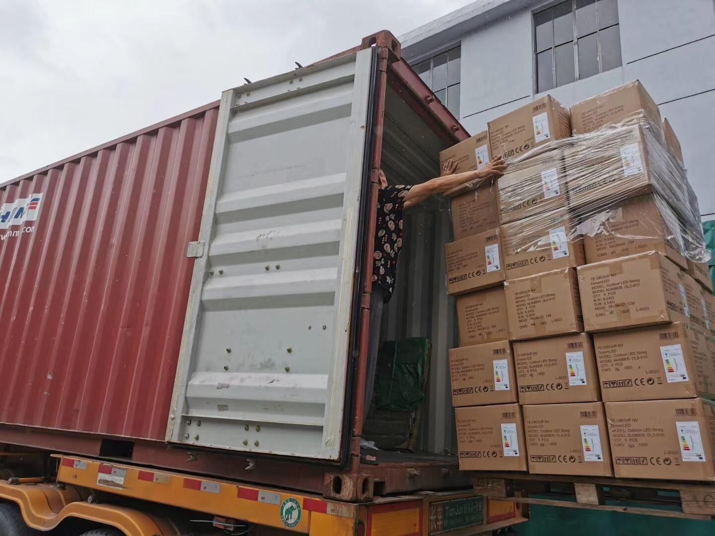 IP65 Terhubung lampu string luar ruangan 24 v lampu liburan a19 lampu teras dekorasi Natal A19 filamen Festoon Stri 12