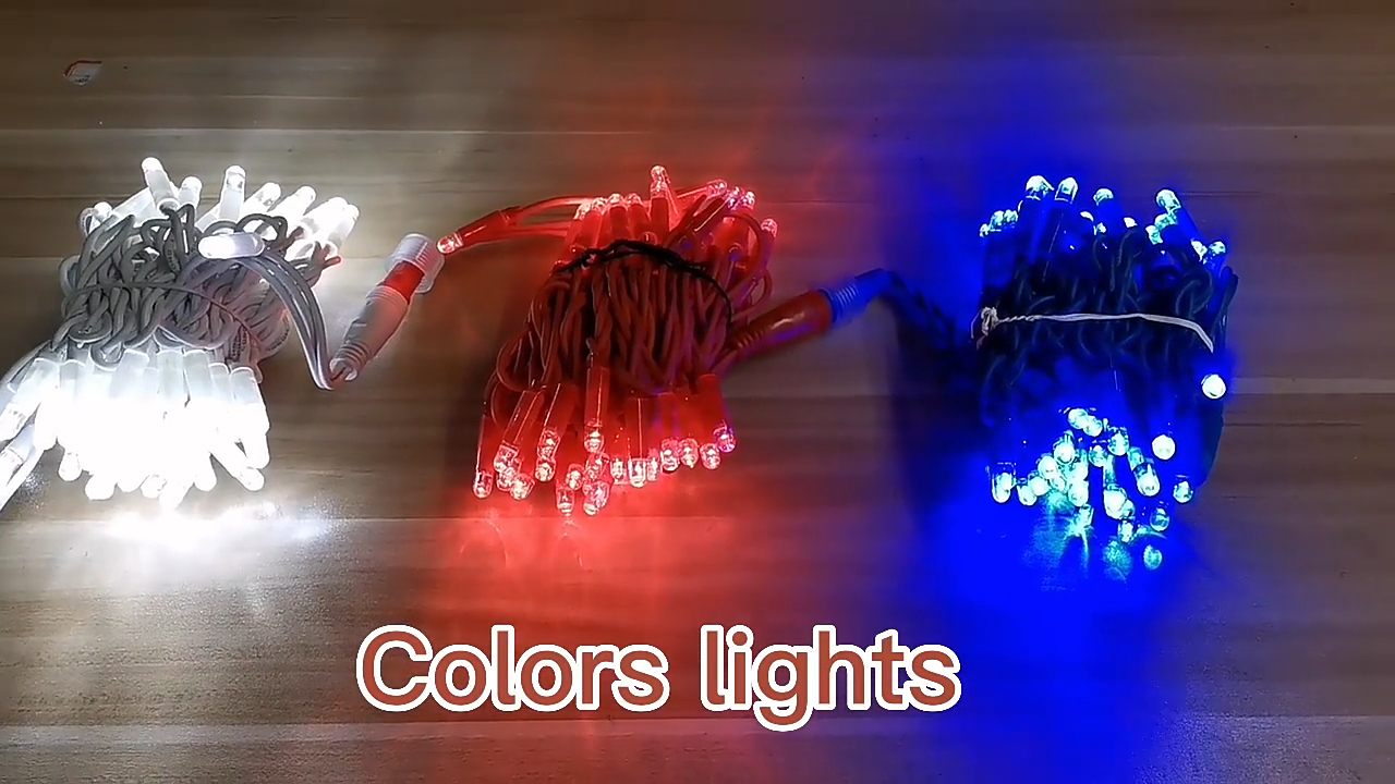 220 V 10 m anschließbare Med Starburst-Lampenkette wasserdicht IP65 LED-Lichterkette Weihnachtsbeleuchtung für den Außenbereich 1