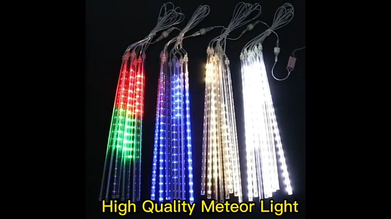30cm/50cm LED Meteor Shower light christmas decorations Strip Lamp Outdoor Fairy Garland Lights For Street outdoor patio 1