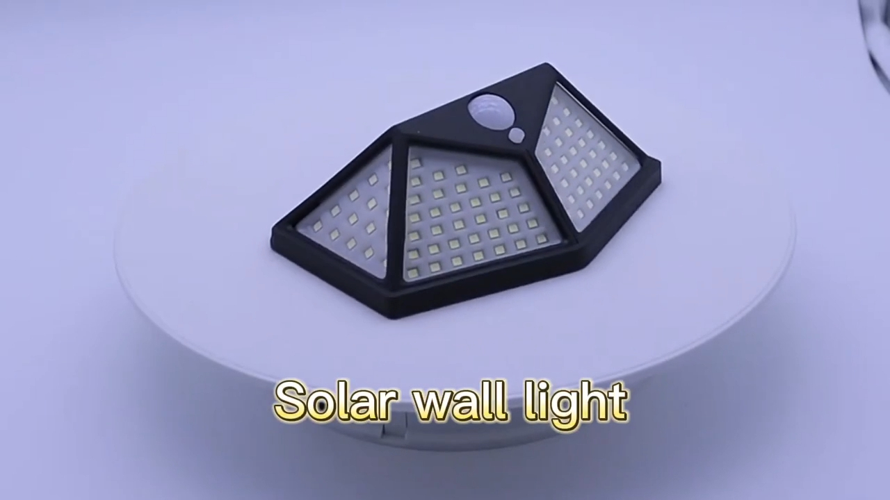 Desain anyar Lampu Solar Lampu Dinding Darurat Kustomisasi Unik sudhut sudhut desain IP65 sorot taman dipimpin tembok solar 1