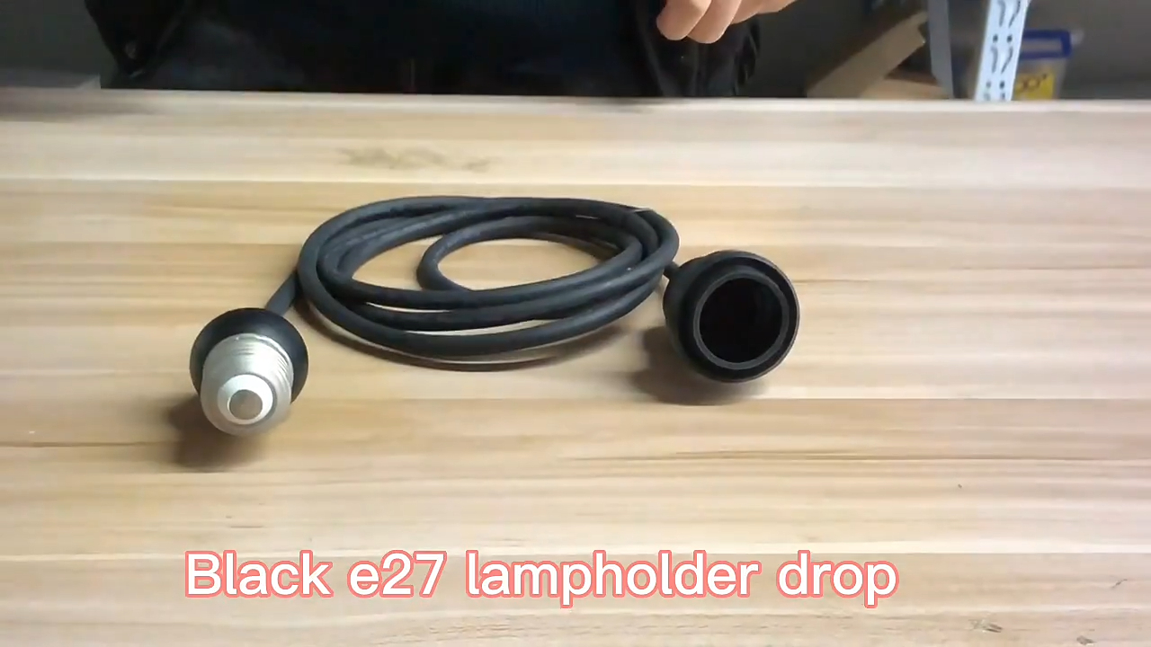 30CM 50CM Girlandenlicht Zubehör schwarz weiß Kabel E27 Lampe Dropper IP44 LED Lampenfassung Tropfen für Girlandenbeleuchtung 1