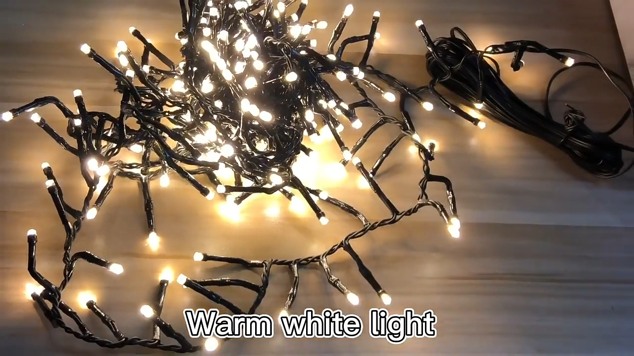 กันน้ำ IP65 ไฟปาร์ตี้ LED ไฟประดับตกแต่งคริสต์มาสกลางแจ้งประดับประดาไฟ LED มาลัยนางฟ้า 1