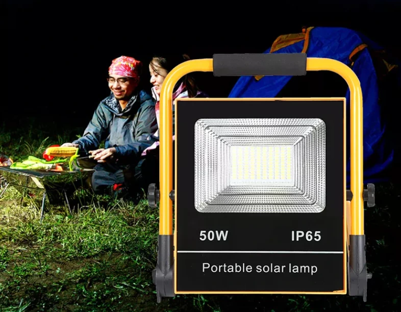 Ofertă fierbinte Lampă portabilă de urgență Impermeabil IP65 Reîncărcabilă Site SpotLight Outdoor cob 30w LED Flood light 1