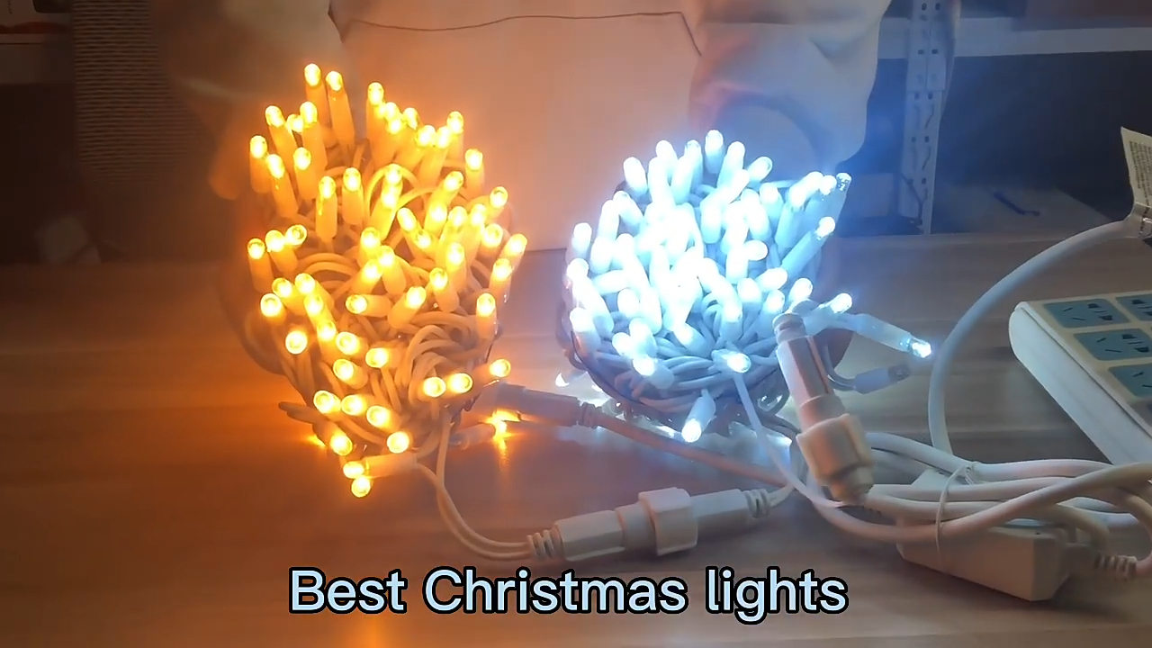Wendadeco Lampu Tali IP65 Tahan Air Luar Ruangan 10M 100LED Tali Lampu Led Kabel Karet Lampu Natal Led Falry12 1