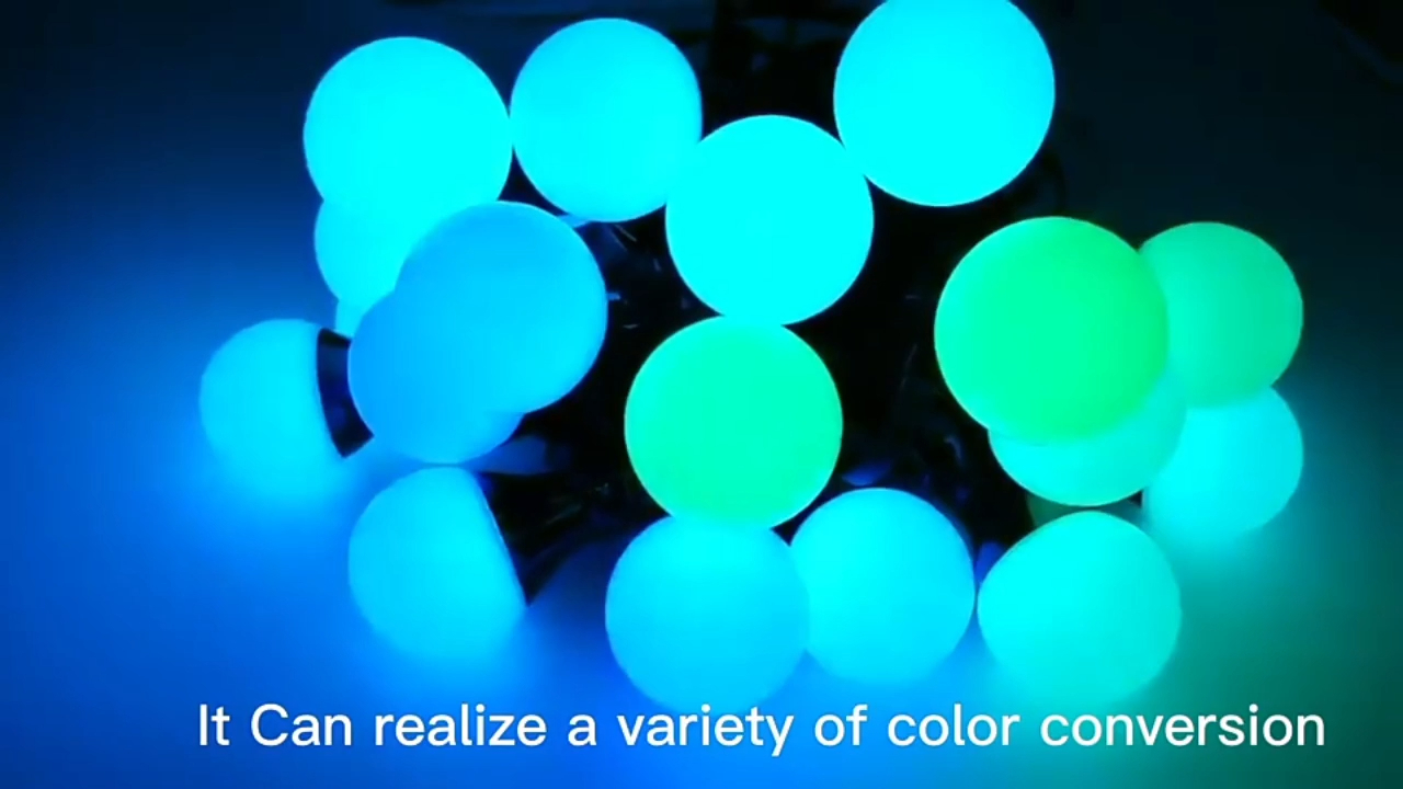 Рождественские украшения, гирлянда, RGB G45, светодиодные струны, 10 м, 20 лампочек, лучшие уличные струнные светильники Эдисона 1
