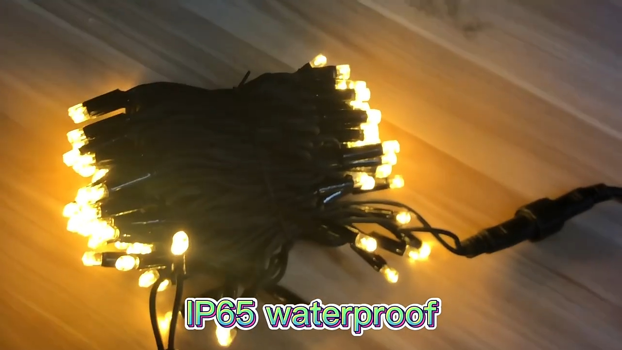 wendadeco ขายร้อน PVC ยาง Edison string light med starburst ไฟกระพริบกลางแจ้ง led ไฟคริสต์มาส 1