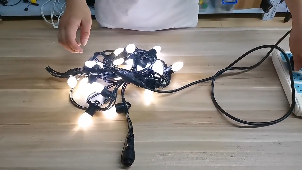 Cel mai bun nou bec LED E14 Festoon Lights Preț de fabrică - Wenda Deco 1