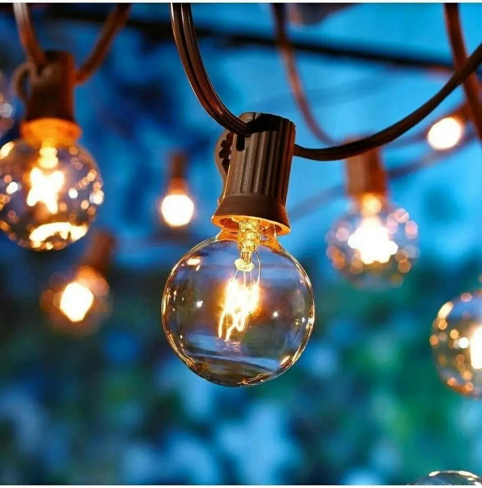 Hot Selling Shatterproof G40 led string light christmas decorations Tree Bulb  string lights Outdoor Waterproof11 1