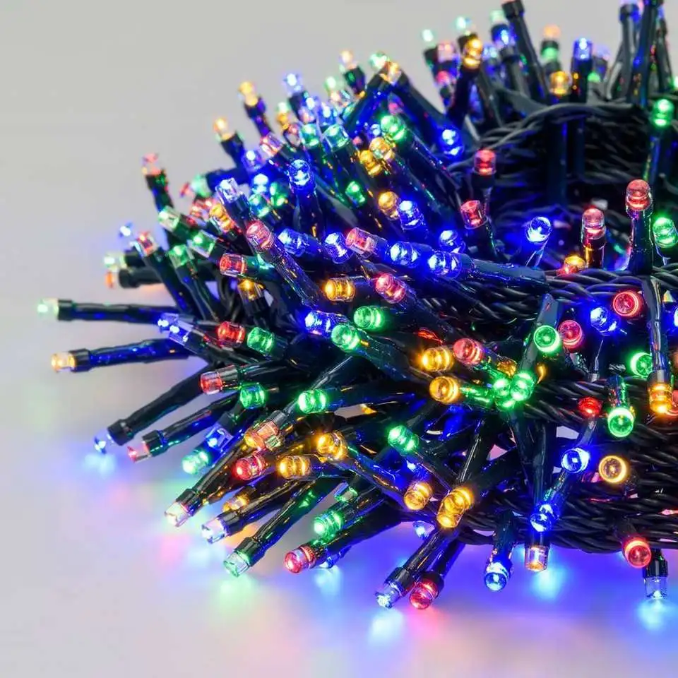 Ce Rohs christmas Decorations lamp string Mini led solar String Light 5v 6w Rubber Fairy christmas Lights11 1