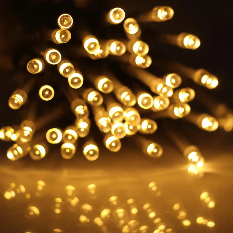 wendadeco waterproof IP65 string light outdoor 10m 100LEDS led light strings rubber cable falry led christmas lights13 1