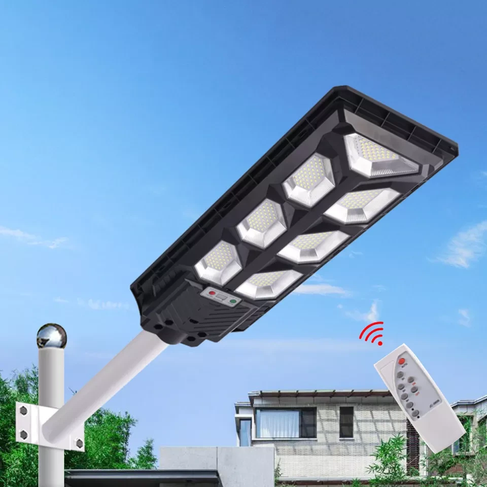 Neues Design Straße LED Licht Helligkeit Beleuchtung Projekt Lampe Power Motion Sensor Ip65 Garten Solar LED Straßenlaterne 1