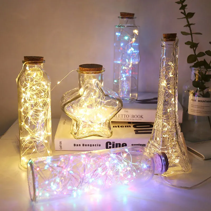 high quality outdoor solar string lights 5v Copper Wire led Light strings warm white Christmas decorations fairy lights 1