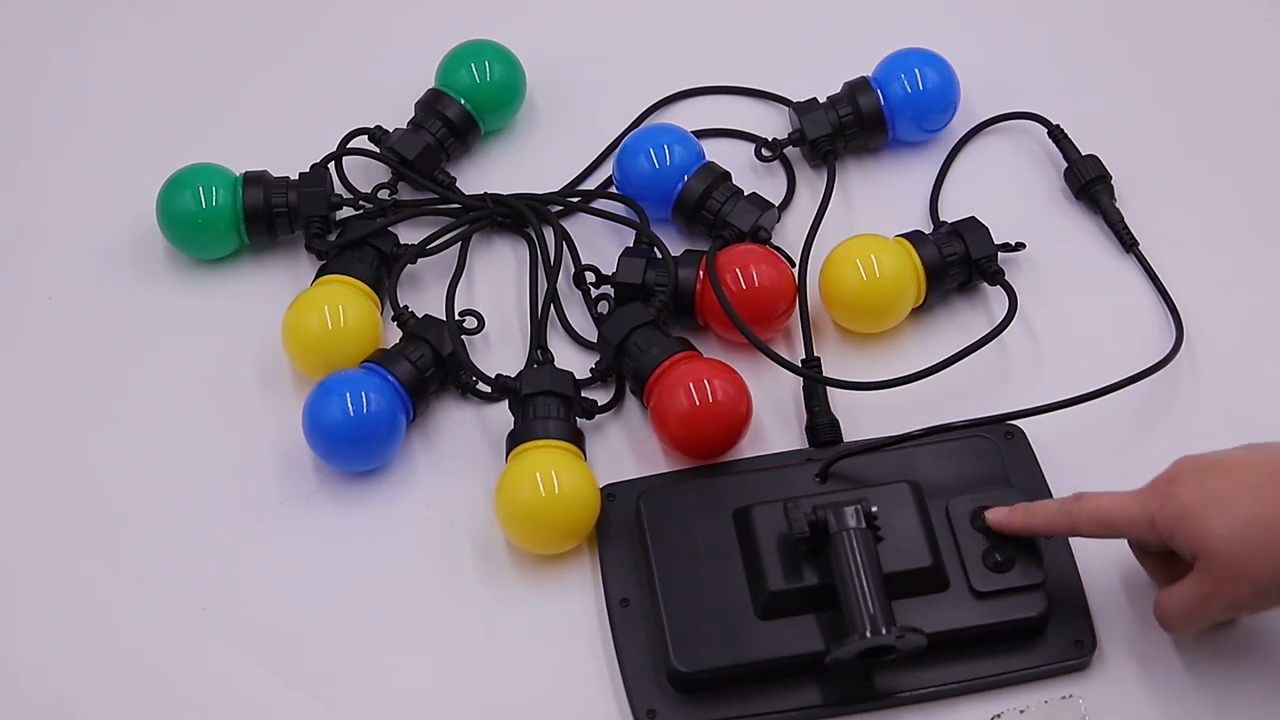  outdoor waterproof patio garden led string lights solar powered G50 festoon lights Products | Wenda Deco 