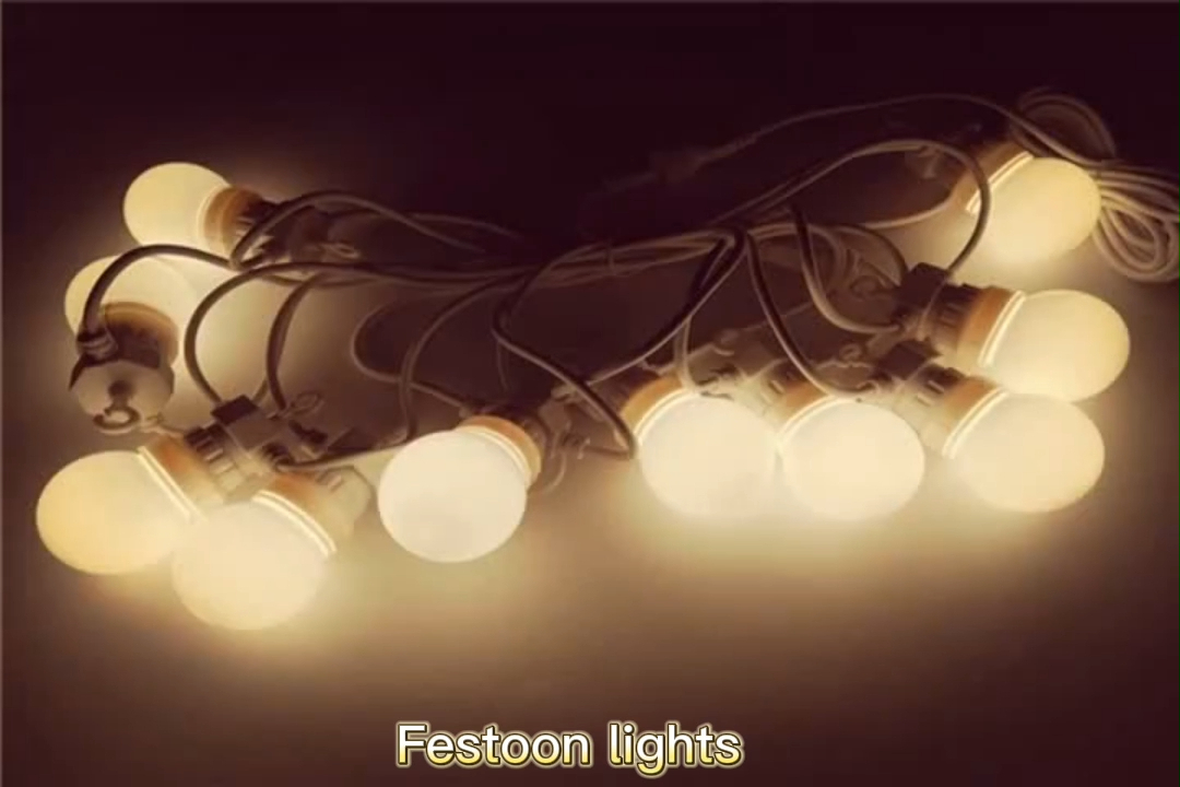 dekorasi liburan lampu led sabuk kabel putih 24ft g50 globe string light untuk dekorasi 1