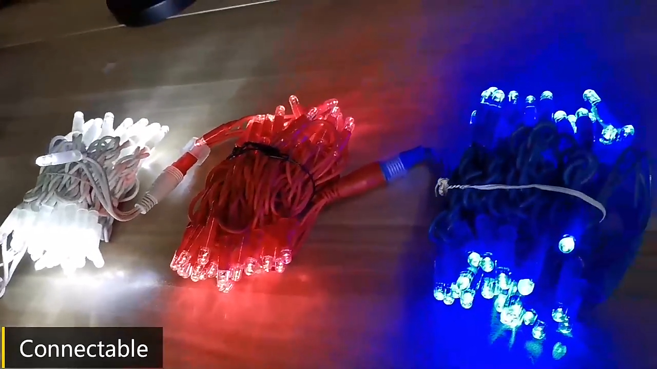  led String Lights Flashing outdoor christmas LED String Fairy Light Products | Wenda Deco 