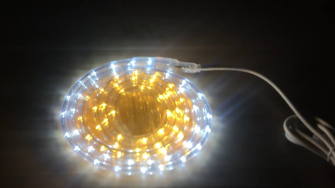  LED solar waterproof Christmas multi color christmas rope light Products | Wenda Deco 